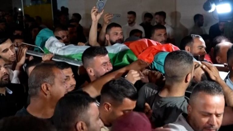 Israeli forces kill 15-year-old Palestinian boy after settlers attack West Bank towns, officials say